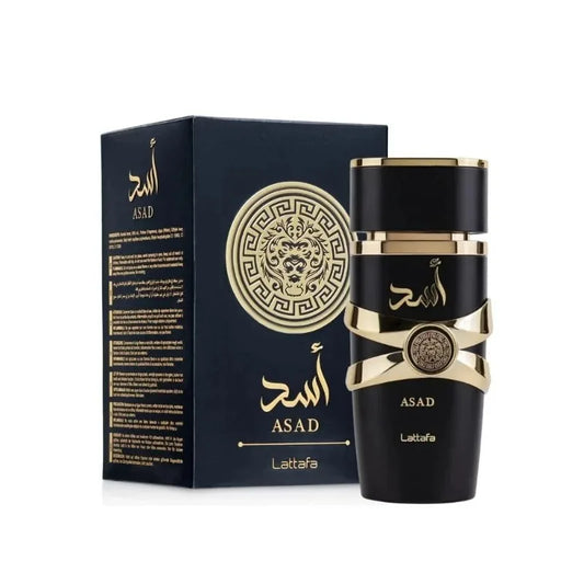 Lattafa Asad Black EDP (Unisex, 100ml)