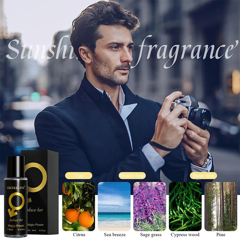 Pheromone Cologne 90ML – Long Lasting Seductive Scent for Men