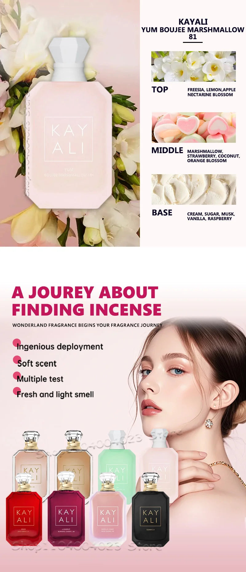 Kayali 81 Perfume – Marshmallow Scent 100ml