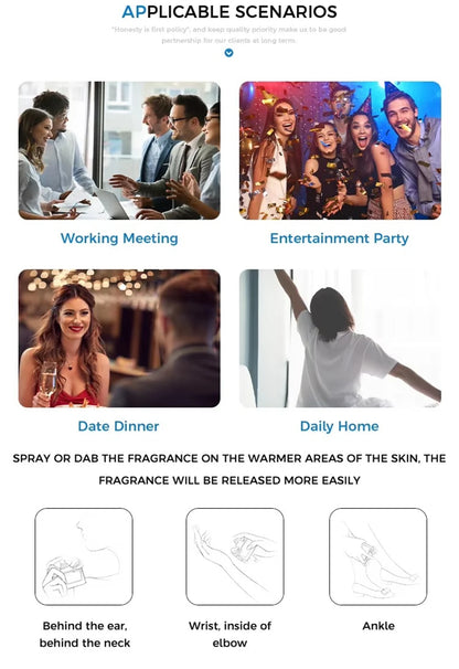 Perfume Gift Box 3×30ml – Floral & Natural Scent (Women) combo