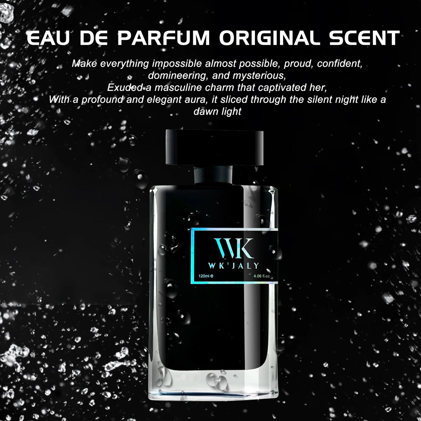 WK Jaly Perfume 120ml – Long Lasting Cologne