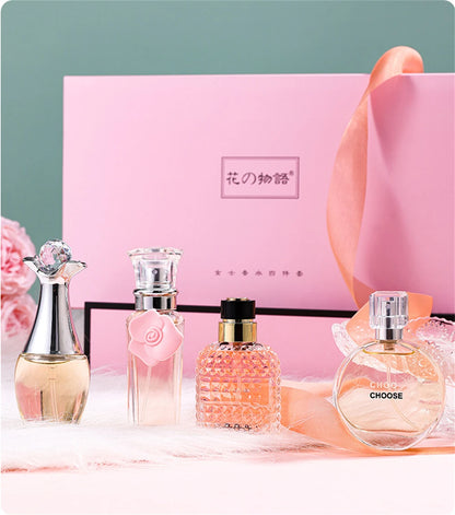 Floral Perfume Gift Box 4Pcs – Fresh Scent (Women) combo