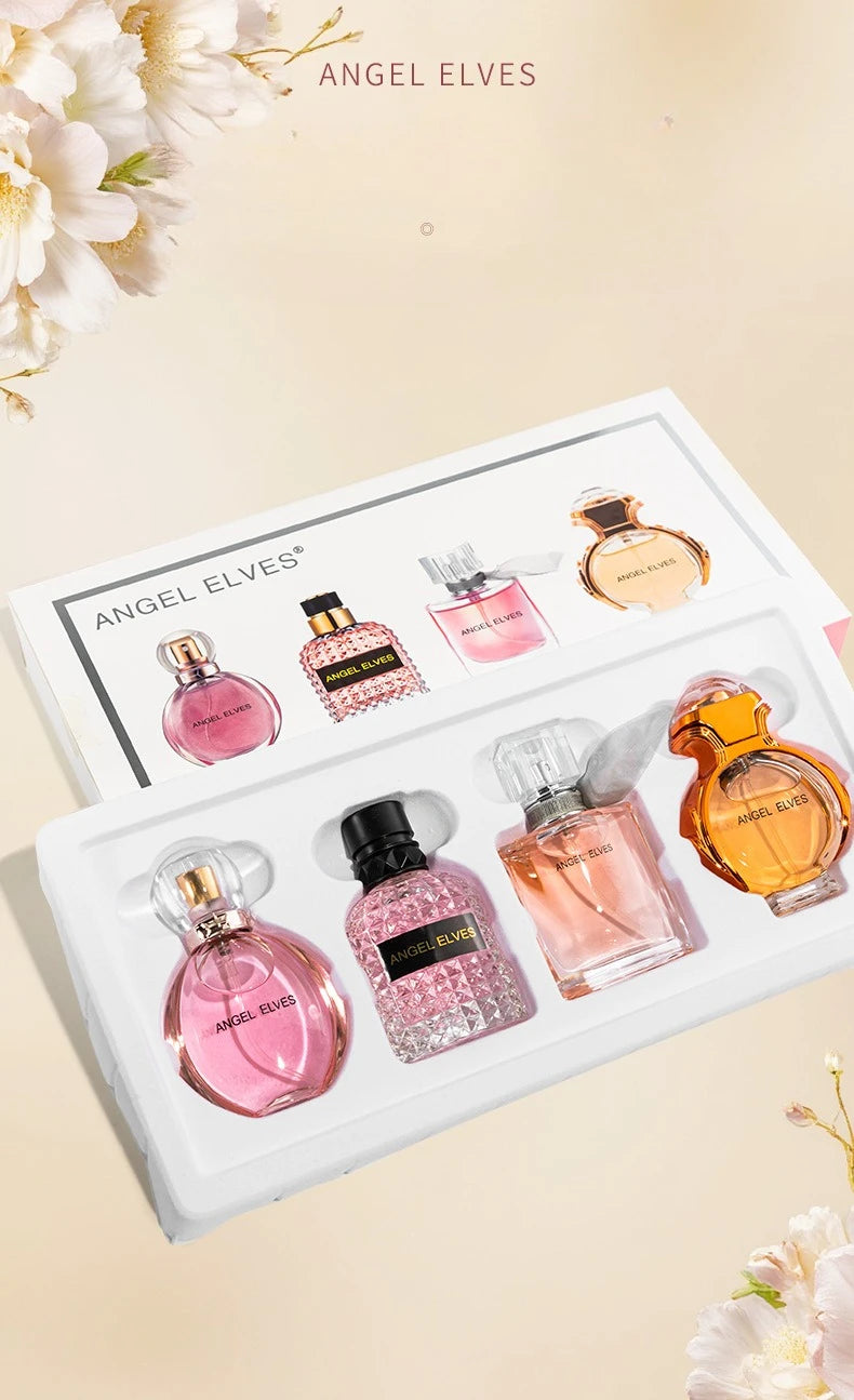 Perfume Gift Box 4×30ml – Fresh & Pheromone Fragrance Combo