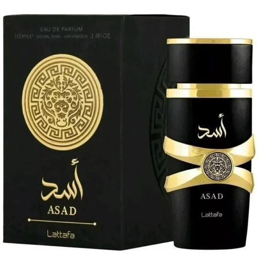Lattafa Asad Black EDP (Unisex, 100ml)