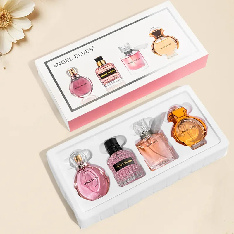 Perfume Gift Box 4×30ml – Fresh & Pheromone Fragrance Combo