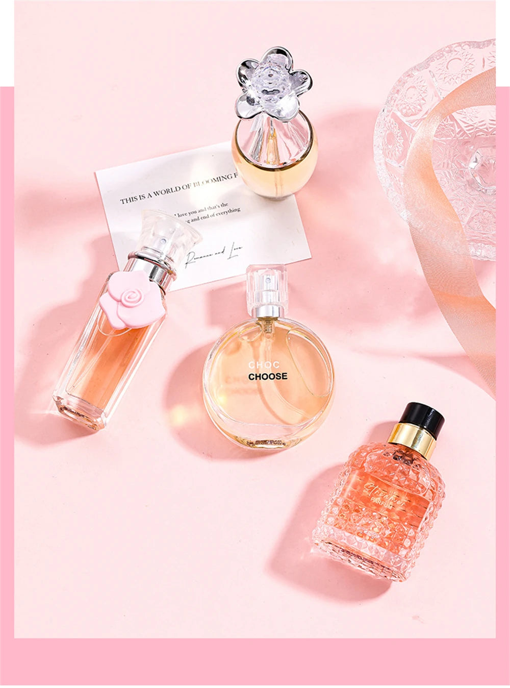 Floral Perfume Gift Box 4Pcs – Fresh Scent (Women) combo