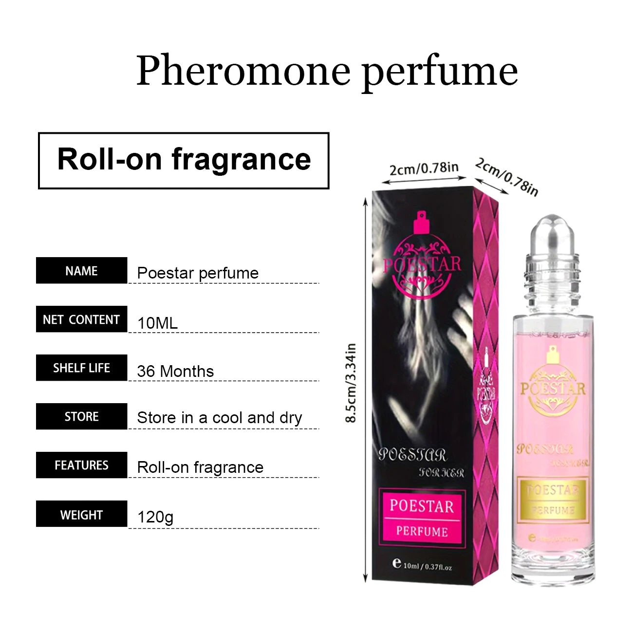 Pheromone Roll-On Perfume 10ml (Unisex)