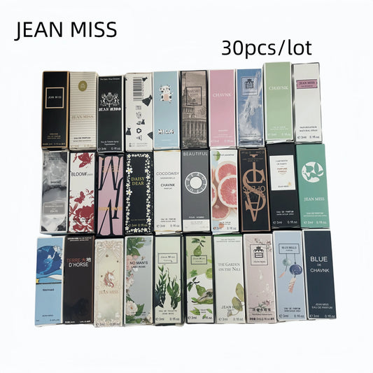 Jean Miss 3ml Perfume Lot 30Pcs – Floral & Fruity Scents Combo