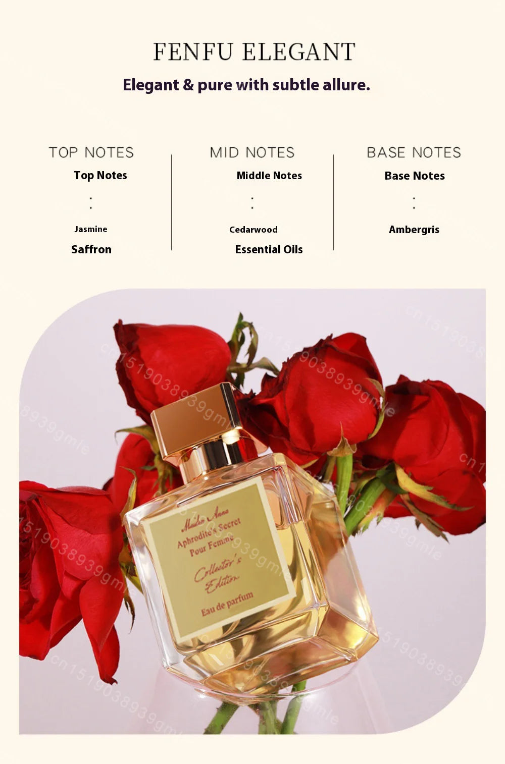 Fresh Scent Eau de Parfum – Long Lasting 25/100ml