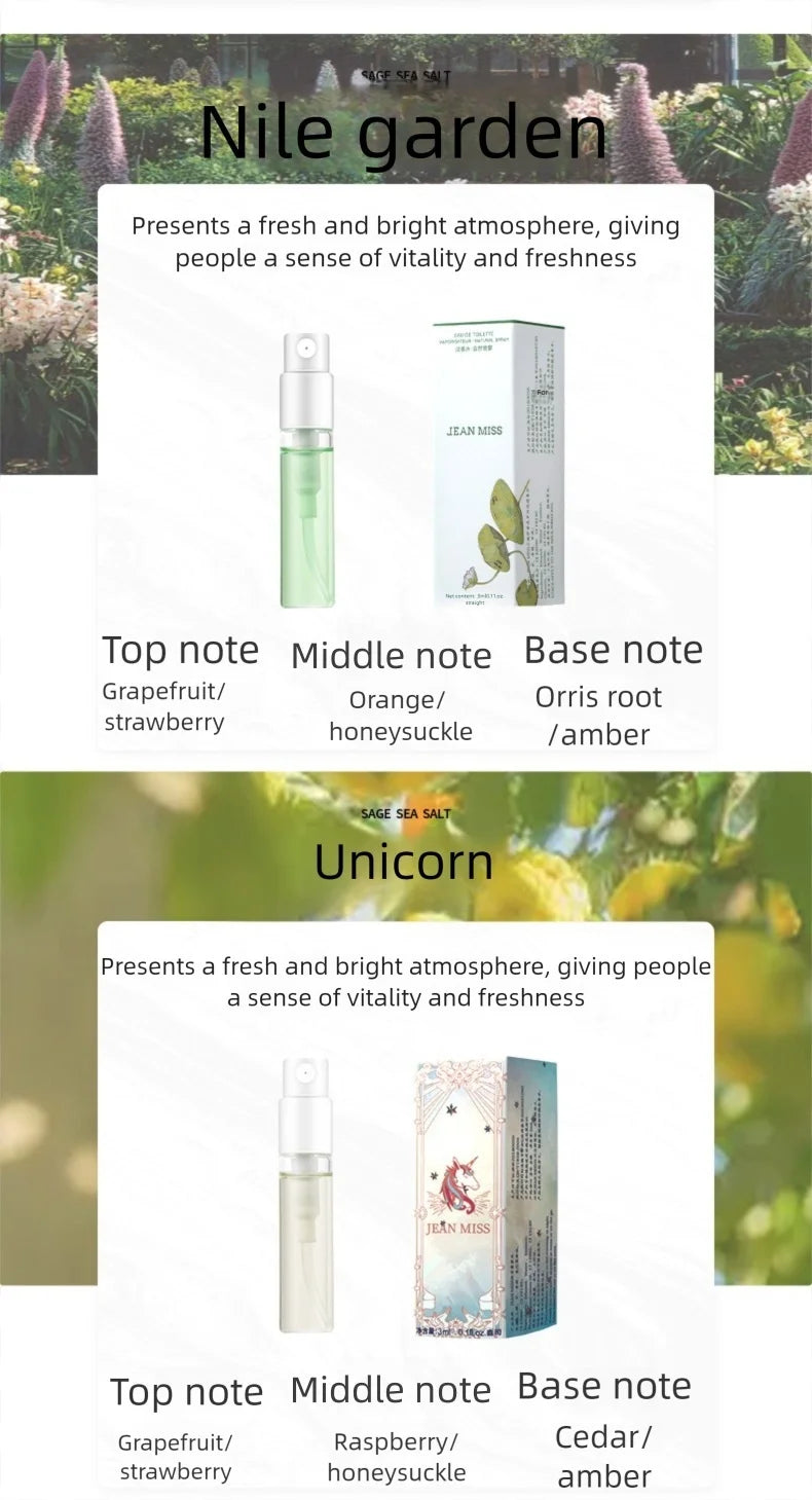 Jean Miss 3ml Perfume Lot 30Pcs – Floral & Fruity Scents Combo