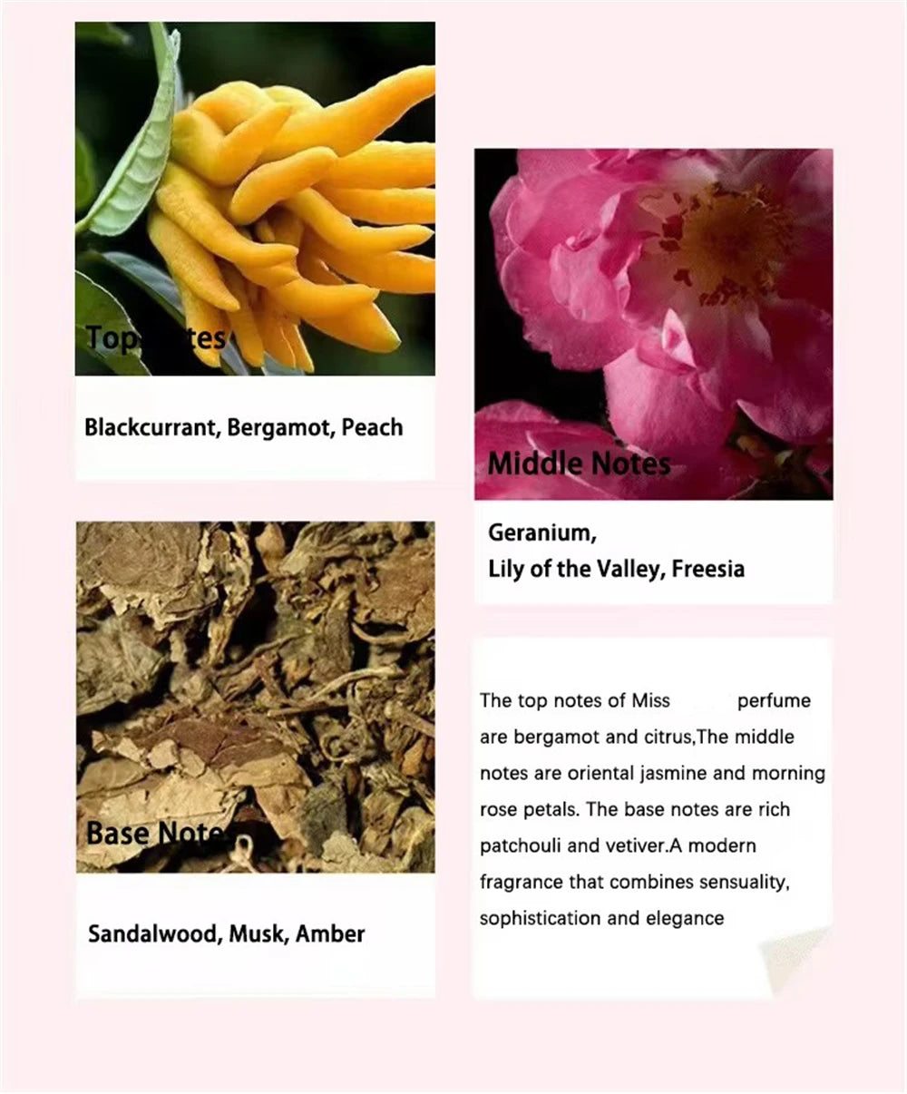 Perfume Gift Box 3×30ml – Floral & Natural Scent (Women) combo