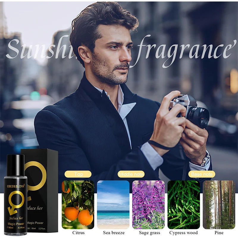 Pheromone Cologne 90ML – Long Lasting Seductive Scent for Men