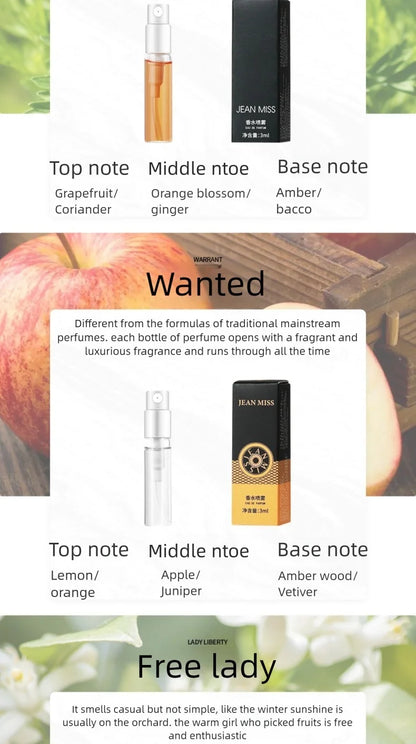 Jean Miss 3ml Perfume Lot 30Pcs – Floral & Fruity Scents Combo