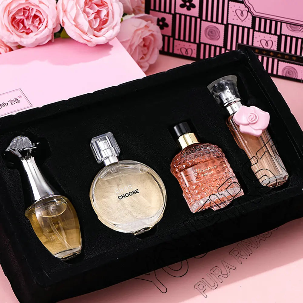 Floral Perfume Gift Box 4Pcs – Fresh Scent (Women) combo