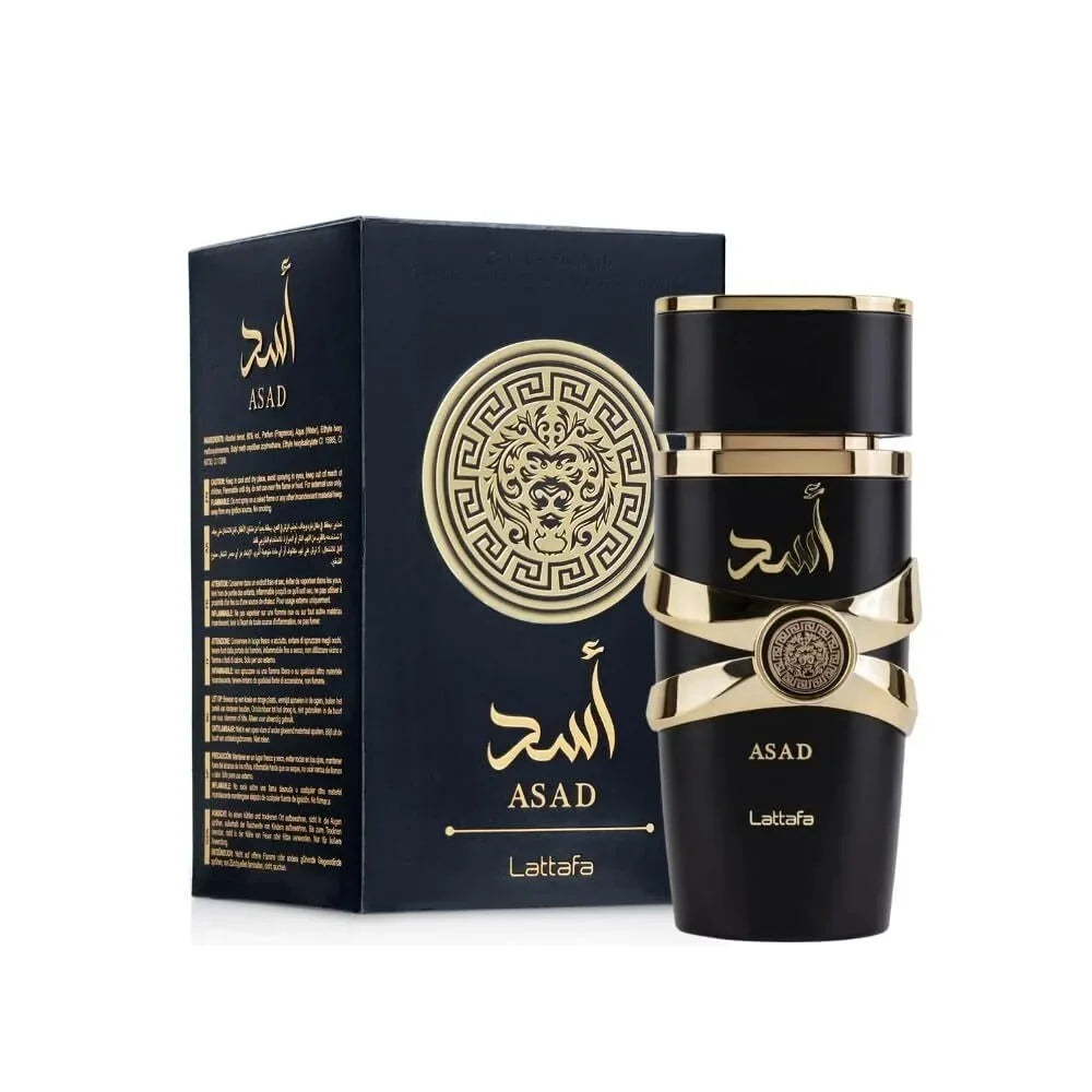 Lattafa Asad Black EDP (Unisex, 100ml)