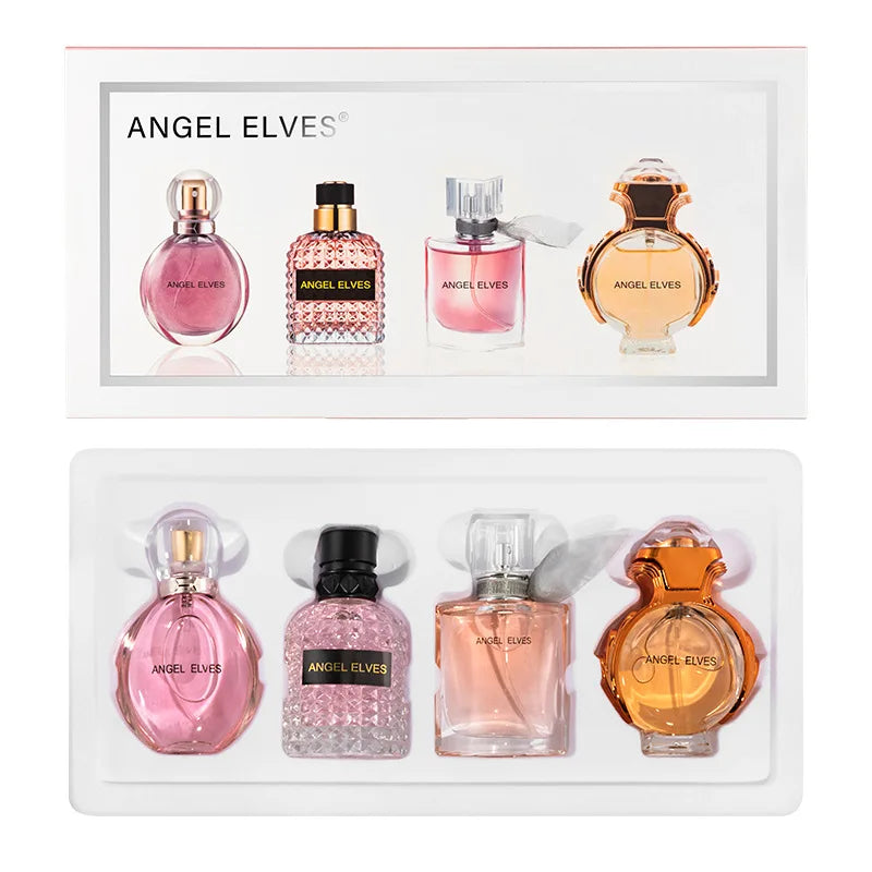 Perfume Gift Box 4×30ml – Fresh & Pheromone Fragrance Combo