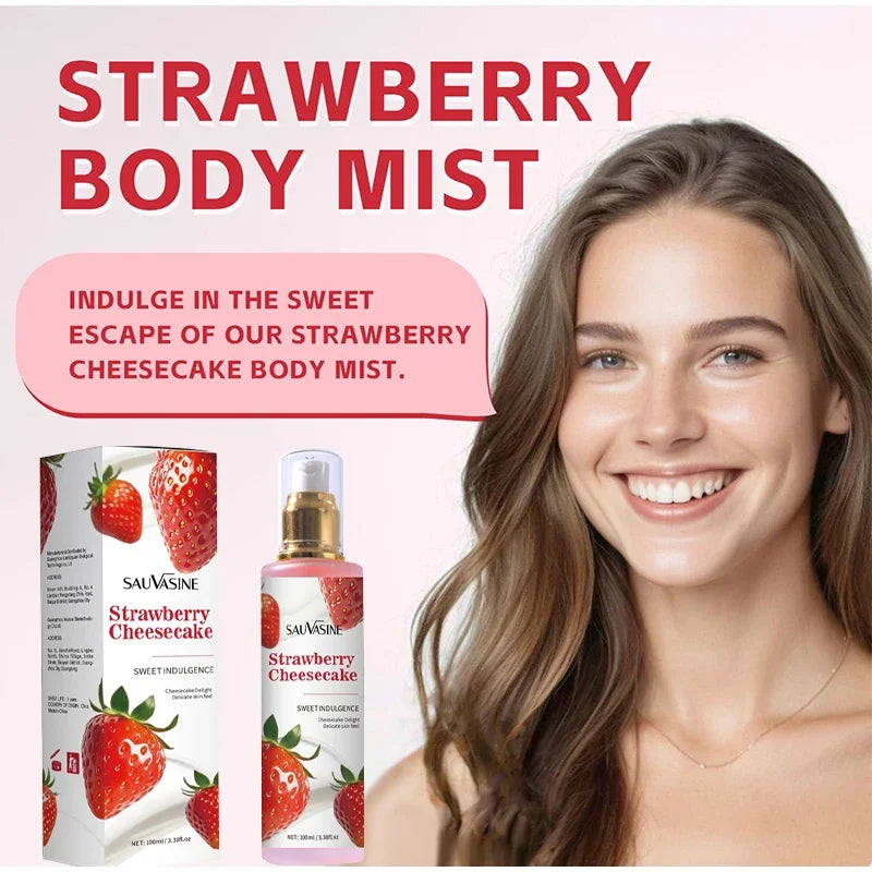 Strawberry Perfume Spray – Refreshing & Moisturizing (Women)