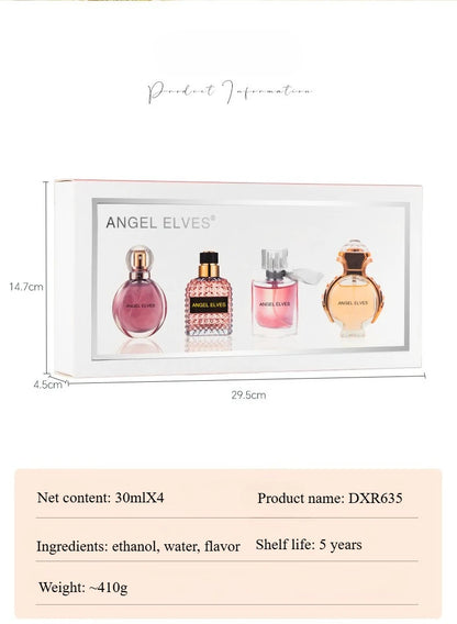 Perfume Gift Box 4×30ml – Fresh & Pheromone Fragrance Combo