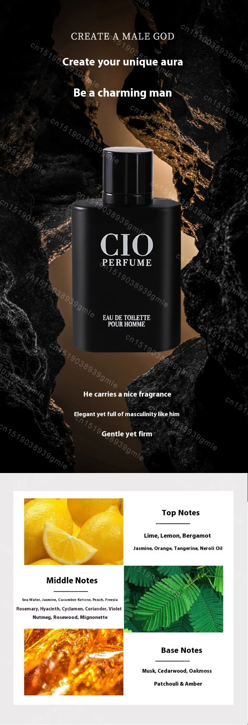 Fresh Wood Perfume 50ml – Long Lasting (Men)