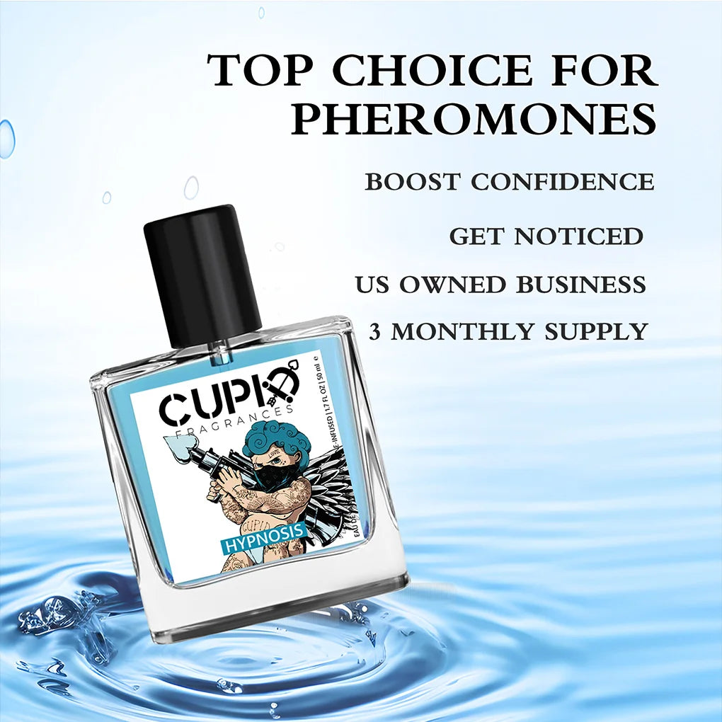 CUPID 50ML Men’s Perfume – 2-in-1 Cologne with 2×5ML Mini Sprays