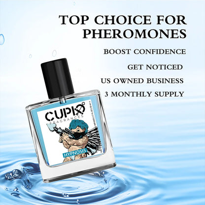 CUPID 50ML Men’s Perfume – 2-in-1 Cologne with 2×5ML Mini Sprays