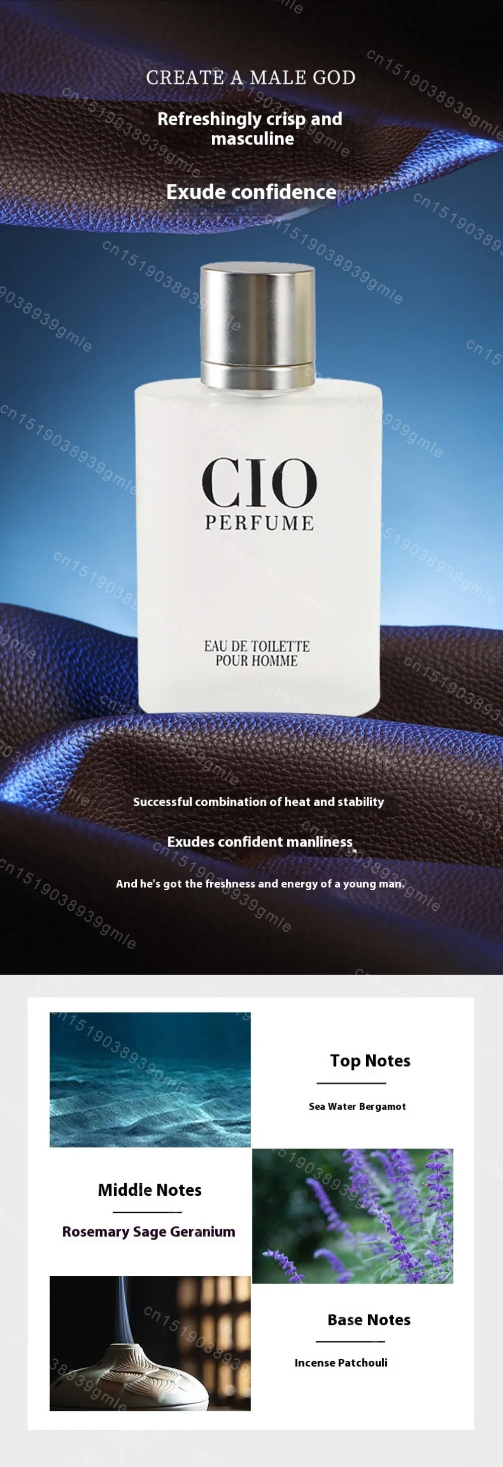 Fresh Wood Perfume 50ml – Long Lasting (Men)