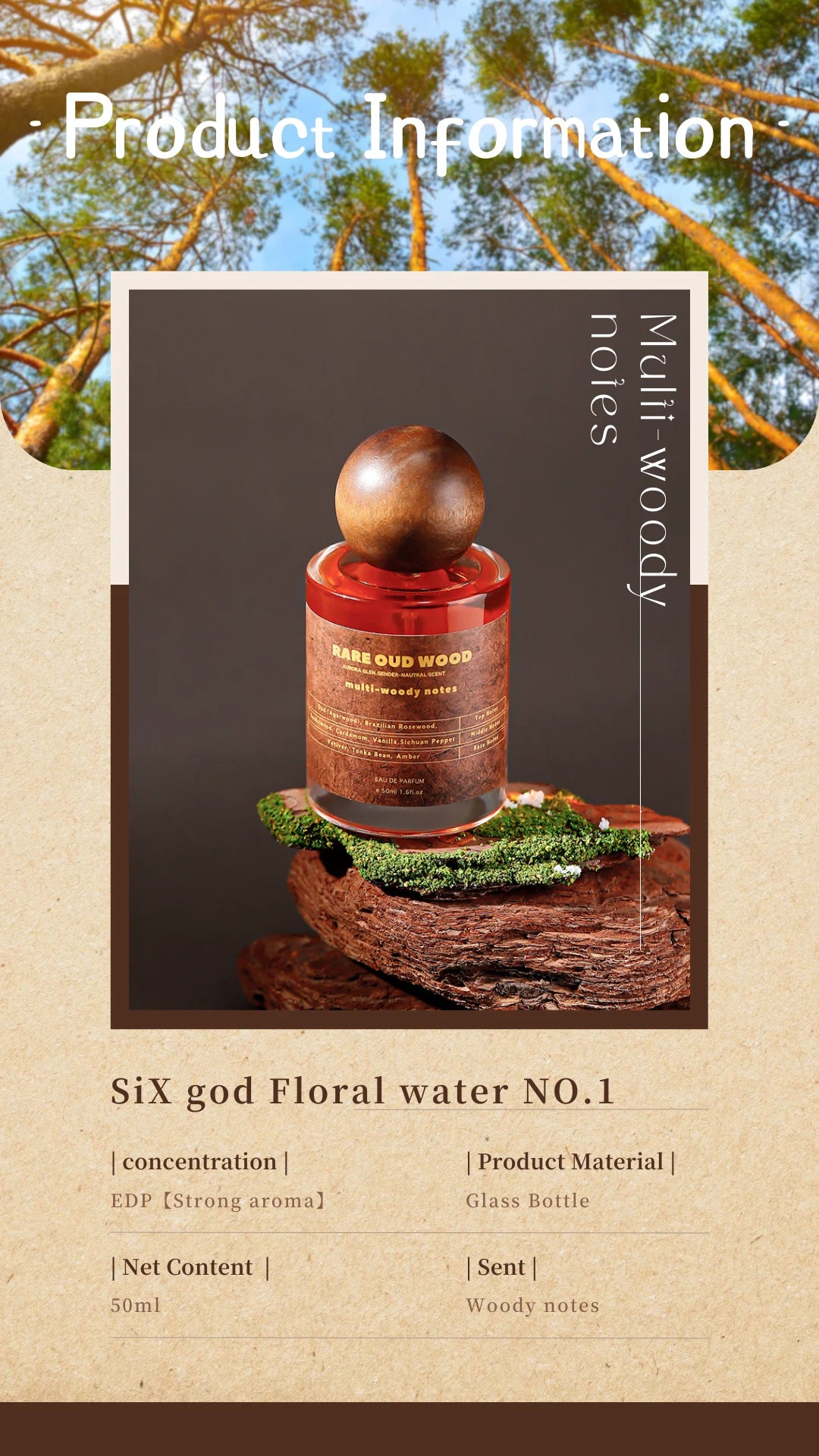 Arabian Oud Eau de Parfum – Luxury Woody Spicy Unisex Perfume