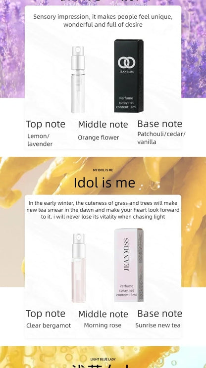 Jean Miss 3ml Perfume Lot 30Pcs – Floral & Fruity Scents Combo