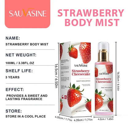 Strawberry Perfume Spray – Refreshing & Moisturizing (Women)
