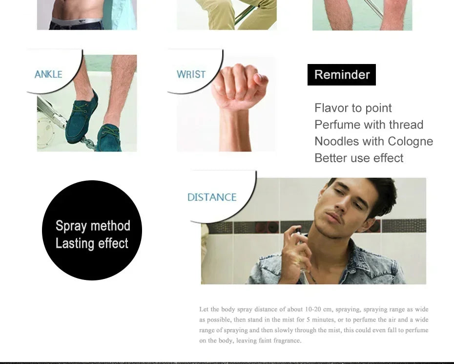 Hot Sale Men’s Perfume – Fresh Temptation Gentleman Cologne Long Lasting