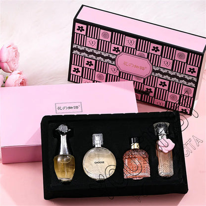 Floral Perfume Gift Box 4Pcs – Fresh Scent (Women) combo