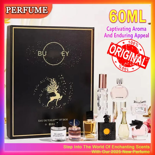 Compact Perfume 60ml – Woody Floral Gift Set Combo