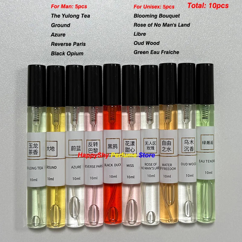 Azure Miss Coco Perfume Sample Set 10Pcs 10ml (Women)