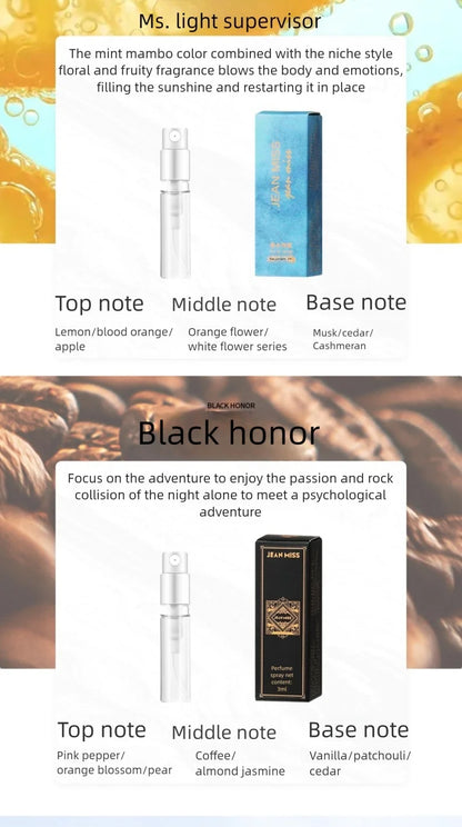 Jean Miss 3ml Perfume Lot 30Pcs – Floral & Fruity Scents Combo