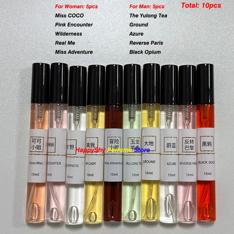 Azure Miss Coco Perfume Sample Set 10Pcs 10ml (Women)