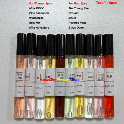 Azure Miss Coco Perfume Sample Set 10Pcs 10ml (Women)