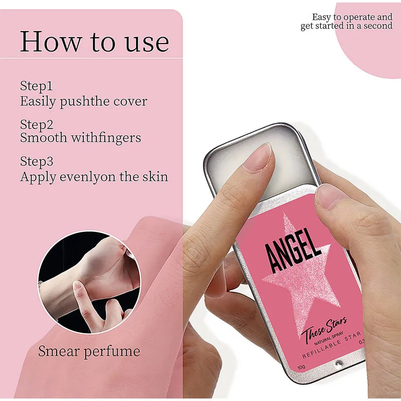 Angel Perfume Spray 50ML – Elegant Fresh & Natural Vitality Fragrance