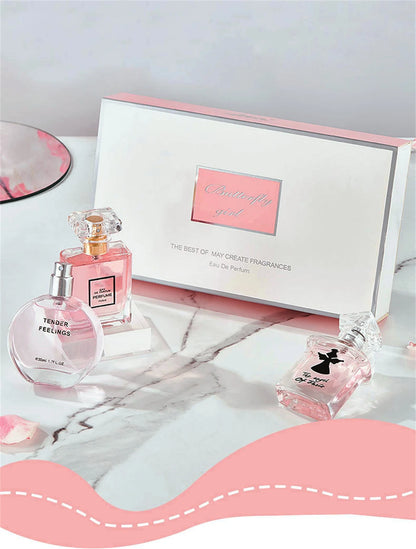 Perfume Gift Box 3×30ml – Floral & Natural Scent (Women) combo