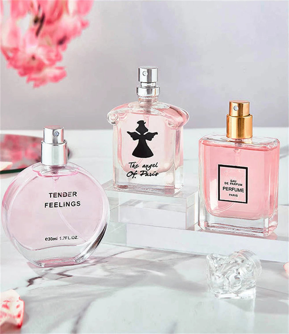 Perfume Gift Box 3×30ml – Floral & Natural Scent (Women) combo